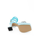 Blue Leather Platform MACH & MACH