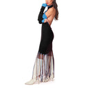 Blue Cotton Long Bottega Veneta