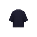 Blue Cotton T-Shirt Bottega Veneta