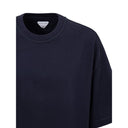Blue Cotton T-Shirt Bottega Veneta