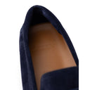 Blue Leather Moccassin Bally