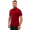 Red Cotton Shirt Canali