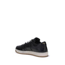 Black Calf Leather Bos Taurus Low Top Sneakers