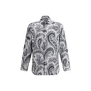 Gray Cotton Pattern Shirt