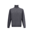 Gray Wool Turtleneck