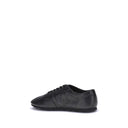 Black Calf Leather Bos Taurus Athletic Sneakers
