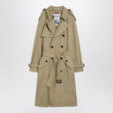 Burberry Double-breasted trench coat in Hamper color