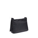 Black Fabric Shoulder Bag