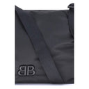 Black Fabric Shoulder Bag