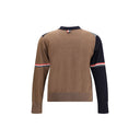 Multicolor Fleece Wool Cardigan