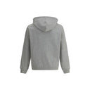 Gray Cotton Hoodie