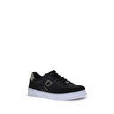 Black Calf Leather Bos Taurus Low Top Sneakers