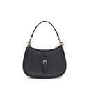 Black Calf Leather Bos Taurus Shoulder Bag