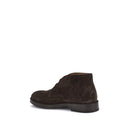 Brown Calf Leather Bos Taurus Ankle Boots