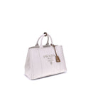 Cream Cotton Shoulder Bag