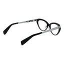 Montura de gafas negra unisex