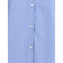 Blue Cotton Pattern Shirt