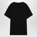 Alexander McQueen Black cotton T-shirt with logo Alexander Mcqueen