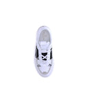 White Rubber Low Top Sneakers
