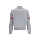 Gray Nylon Sweatshirt