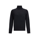 Black Fleece Wool Turtleneck