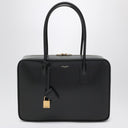 Saint Laurent Black Sac De Jour bowling bag