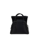 Black Calf Leather Bos Taurus Handbag