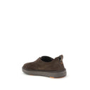Brown Calf Leather Bos Taurus Low Top Sneakers