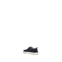 Blue Calf Leather Bos Taurus Low Top Sneakers