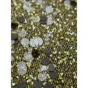 Green Viscose Mini Skirt