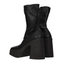 Black Leather Ankle Boots