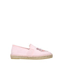 Pink Fabric Espadrilles