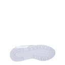 White Leather Athletic Sneakers