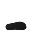 Blue Fabric Slippers