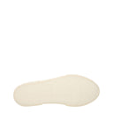 Beige Fabric Low Top Sneakers