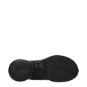 Black Fabric Athletic Sneakers