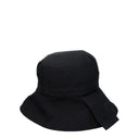 Black Cotton Bucket Hat