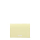 Yellow Leather Cardholder