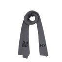 Gray Wool Scarf
