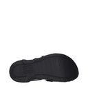 Black Fabric Slippers