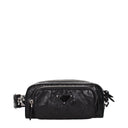 Black Leather Crossbody Bag