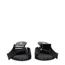 Black Leather Sandals