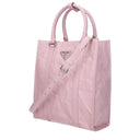 Pink Leather Handbag
