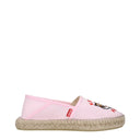 Pink Fabric Espadrilles
