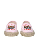 Pink Fabric Espadrilles