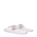 White Cotton Slippers