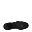 Black Leather Oxfords And Derbies