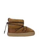 Brown Leather Ankle Boots