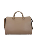 Beige Leather Handbag