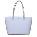 Light Blue Leather Shoulder Bag